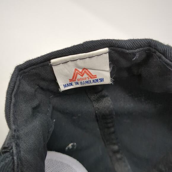 Back The Clock Cactus Petes Snapback 5 Panel Cap Black One Size Rope Mohr's - Picture 9 of 10